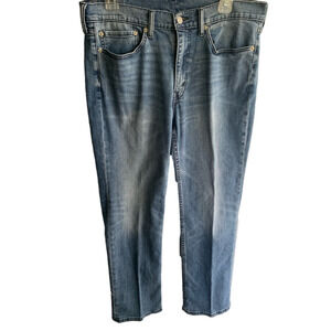 Levi’s size 34x30 514 jeans comfortably worn